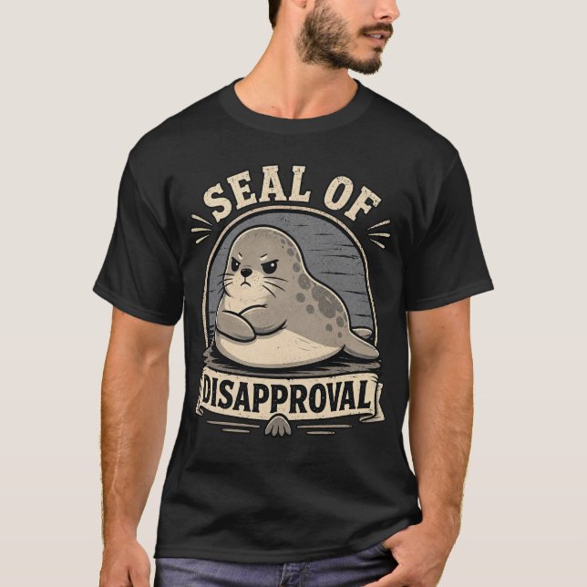 Camiseta Selo de Desaprovação V2 (Frente)