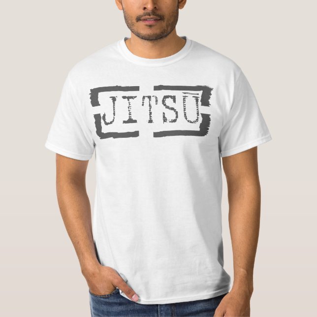 Camiseta Selo de Jitsu - t-shirt de Jiu Jitsu do brasileiro (Frente)