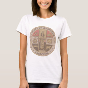 Camiseta Selo de Los Angeles County
