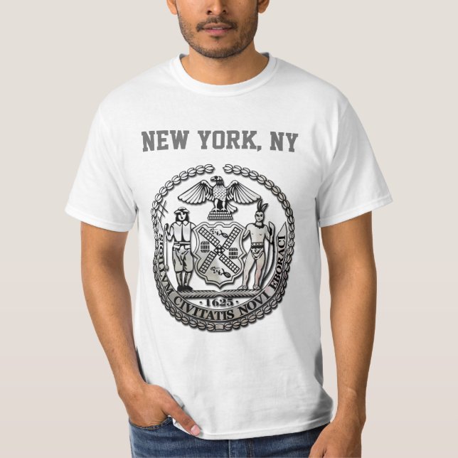 Camiseta Selo de New York (Frente)