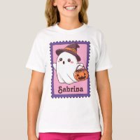 Selo de Nome Personalizado de Fantasma de Hallowee