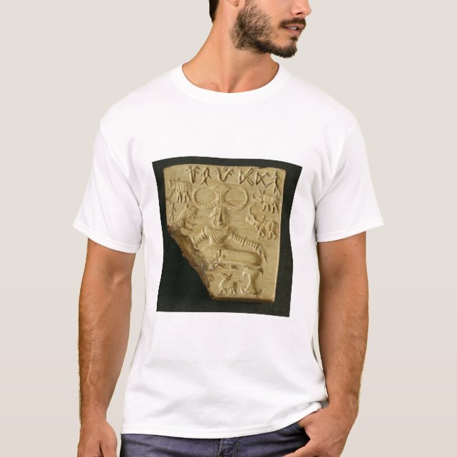 Camiseta Selo de Pasupati da esteatite, Mohenjodaro, (Frente)