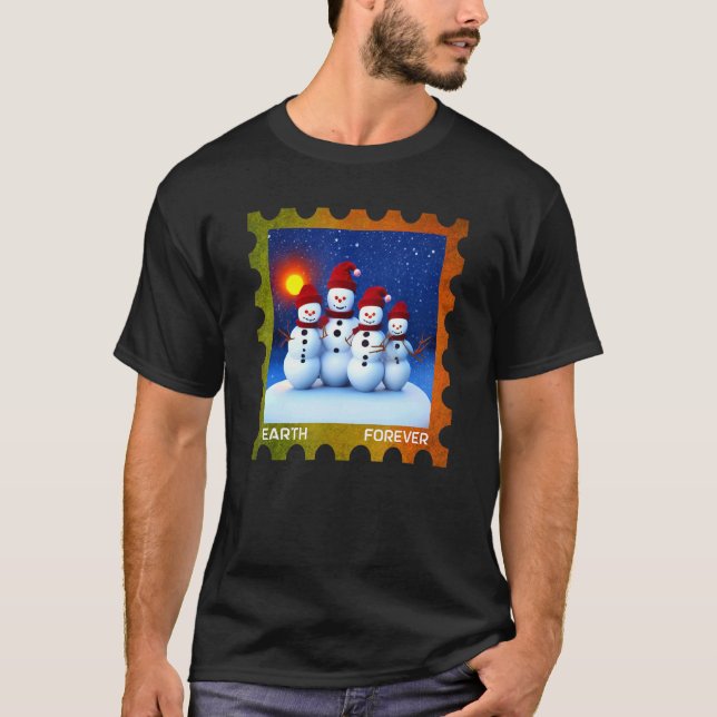 Camiseta Selo de Proteção Ambiental da TERRA Sapos (Frente)
