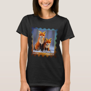 Camiseta Selo de Proteção Ambiental Terra para Sempre Neve