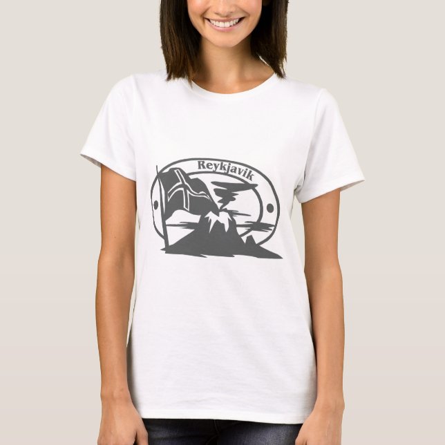 Camiseta Selo de Reykjavik (Frente)