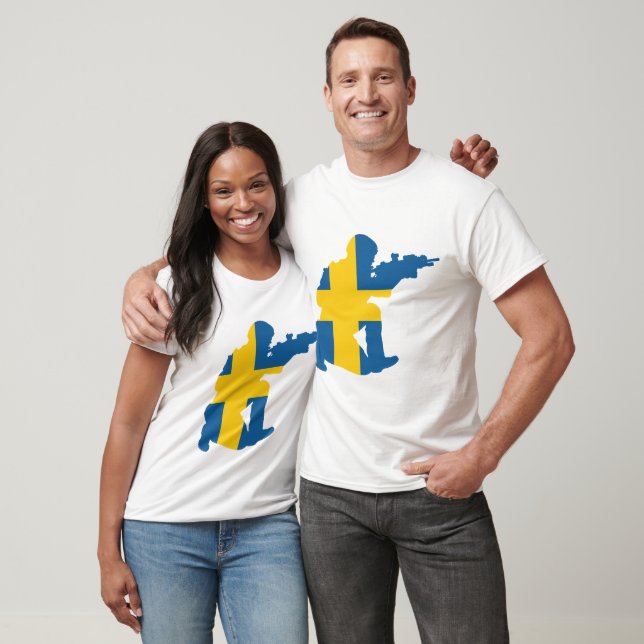 Camiseta Selo de suecia (Unissex)