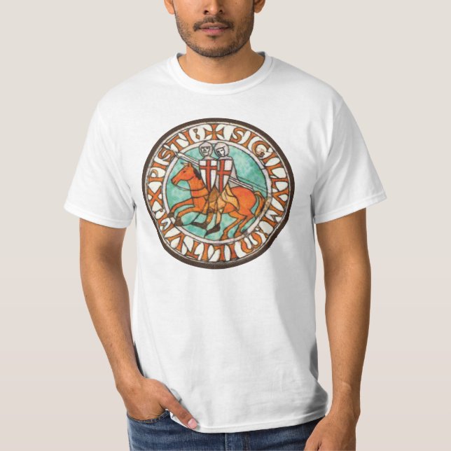 Camiseta Selo de Templar dos cavaleiros (Frente)