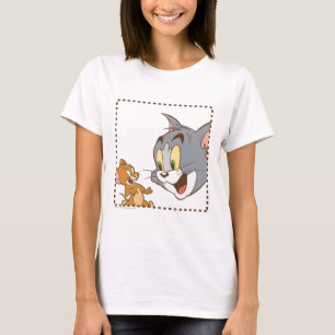 Camiseta Selo de Tom e de Jerry