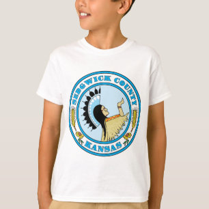 Camiseta Selo do Condado de Sedgwick