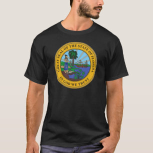 Camiseta Selo do estado de Florida