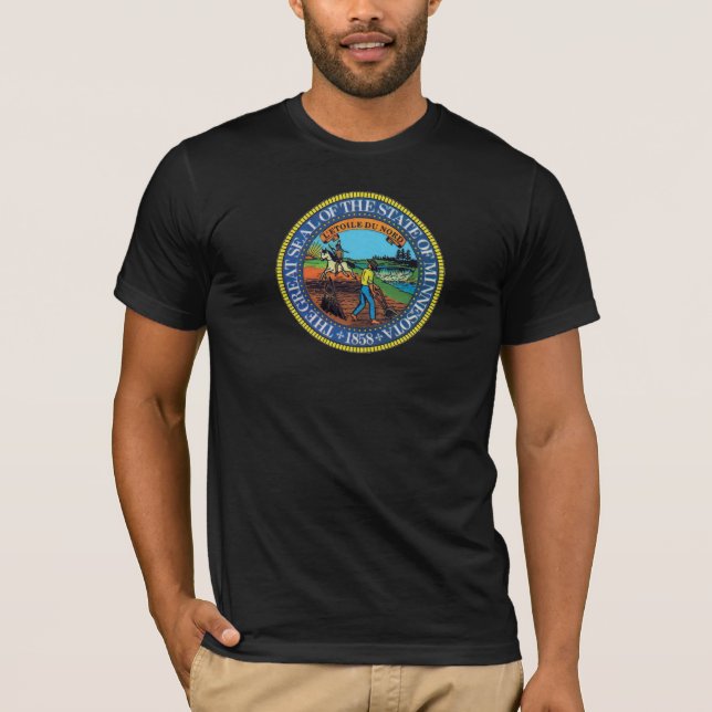 Camiseta Selo do estado de Minnesota (Frente)