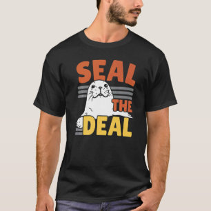 Camiseta Selo Do Mar Submarino De Biologia Marinha Animal