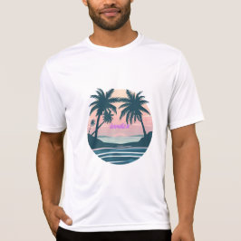 Camiseta selo do pôr do sol da Jamaica
