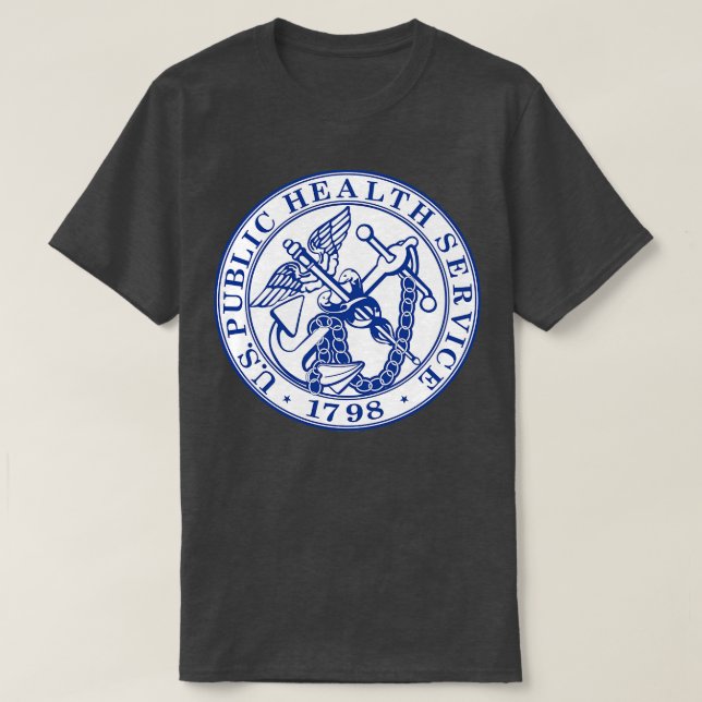 Camiseta Selo do Serviço de Saúde Pública dos Estados Unido (Frente do Design)