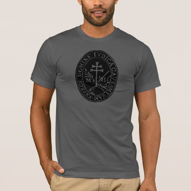 Camiseta Selo: Escritório santamente da inquisição (espanha (Frente)