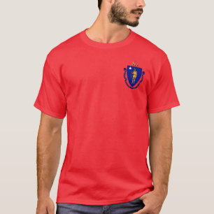 Camiseta Selo Estatal de Massachusetts T-Shirt