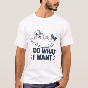 Camiseta Selo Faço O Que Quero