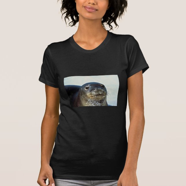 Camiseta Selo havaiano da monge (Frente)