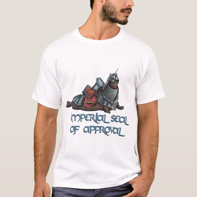 Camiseta Selo Imperial de Aprovação (Frente)