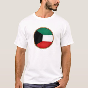Camiseta Selo Legal de Bandeira do Kuwait