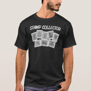 Camiseta Selo Legal Para Homens Mulheres Coleção De Selos C
