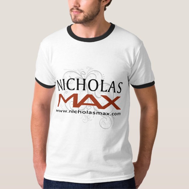 Camiseta Selo máximo Borgonha de Nicholas (Frente)