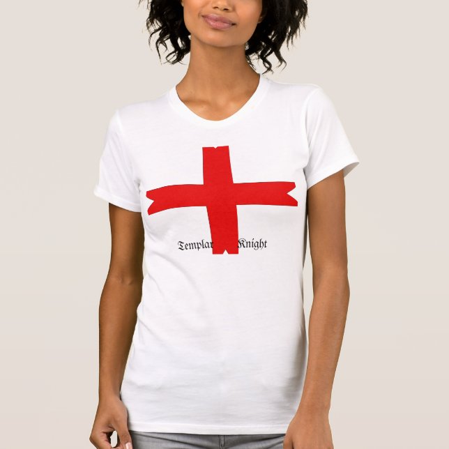 Camiseta Selo Medieval dos Cavaleiros Templários (Frente)