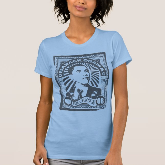 Camiseta Selo mergulhado vintage (Frente)