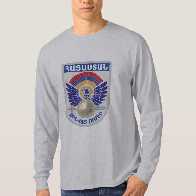 Camiseta Selo militar arménio (Frente)