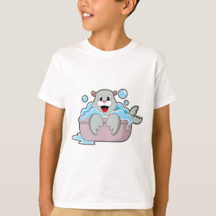 Camiseta Selo na banheira