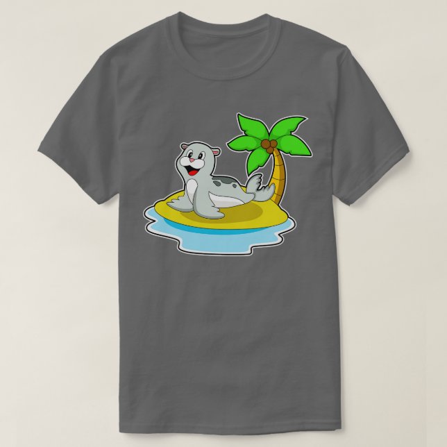 Camiseta Selo na Ilha (Frente do Design)