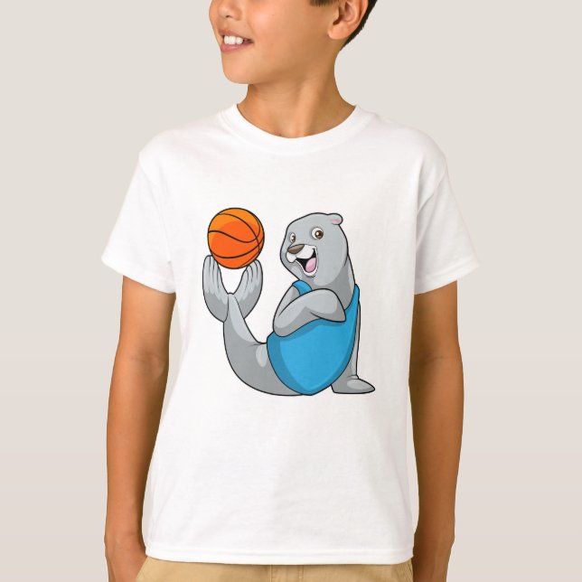 Camiseta Selo no basquete (Frente)
