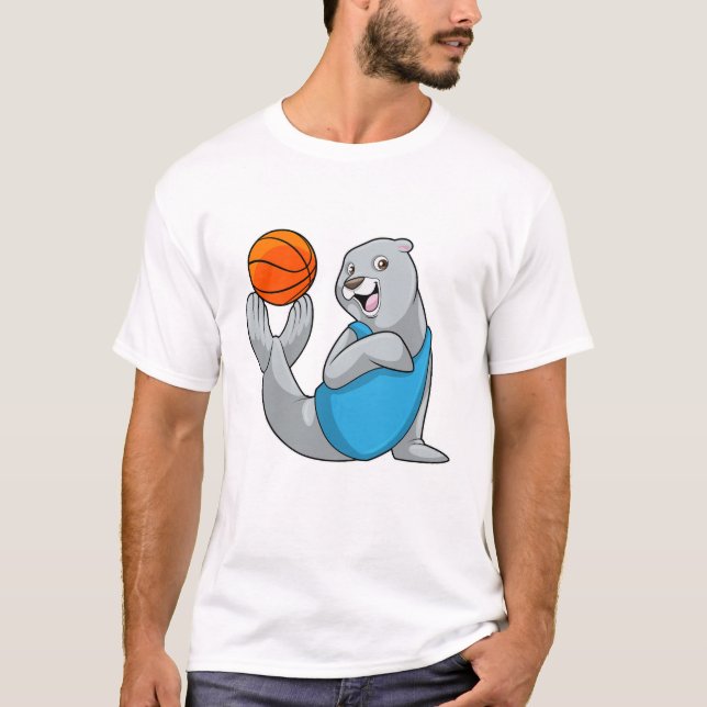 Camiseta Selo no basquete (Frente)