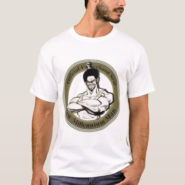 Camiseta Selo oficial da paternidade (Frente)
