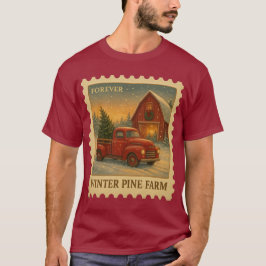 Camiseta Selo Permanente Winter Pine Farm