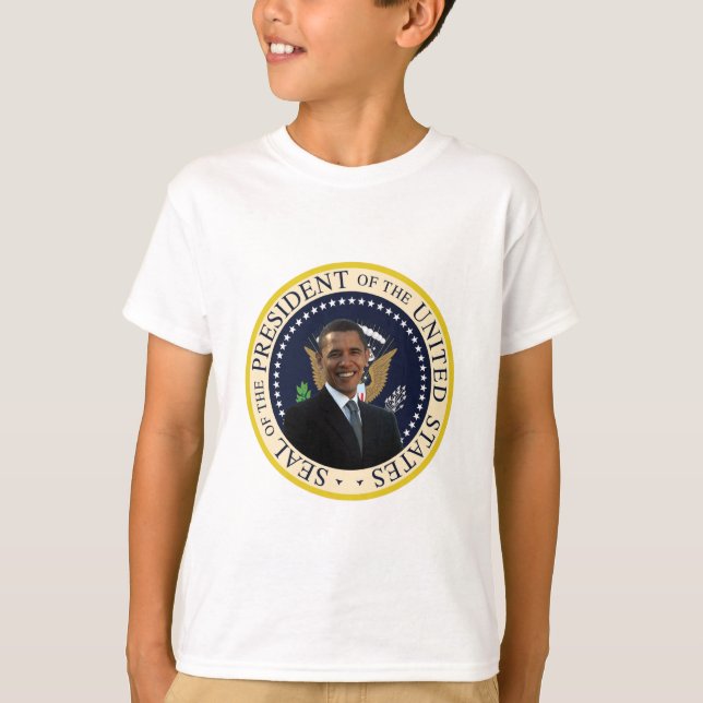 Camiseta Selo presidencial de Obama (Frente)