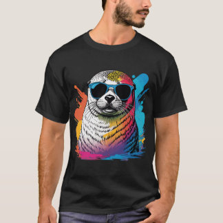 Camiseta Selo retrô vintage