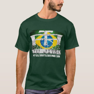Camiseta Selo T de Jiu Jitsu do brasileiro da malhação do