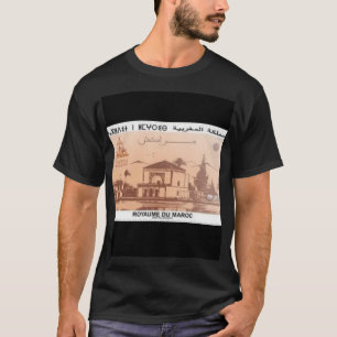 Camiseta selos antigos morroco marrakech