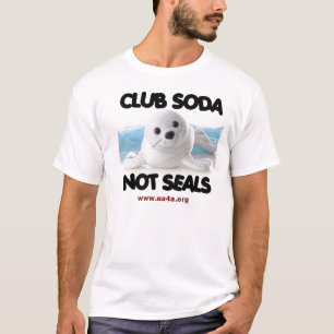 CAMISETA SELOS DA SODA DE CLUBE NÃO