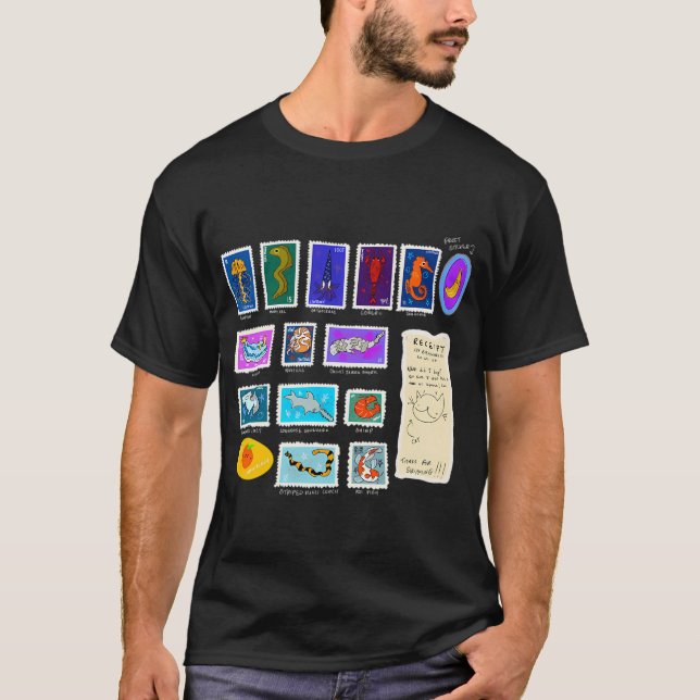 Camiseta Selos Oceânicos (Frente)