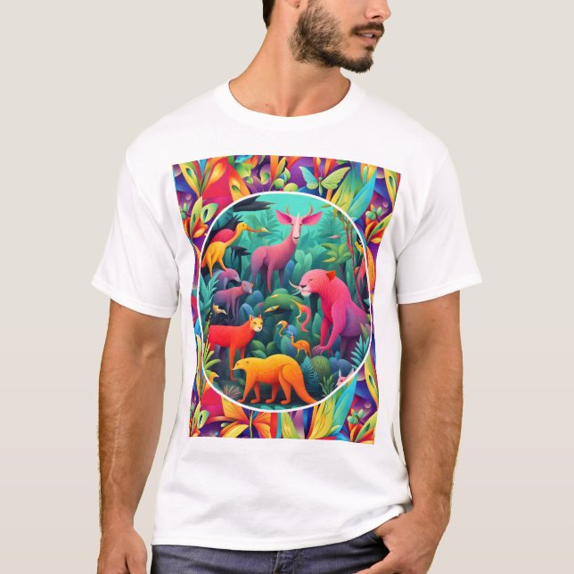 Camiseta Selva Animal (Frente)