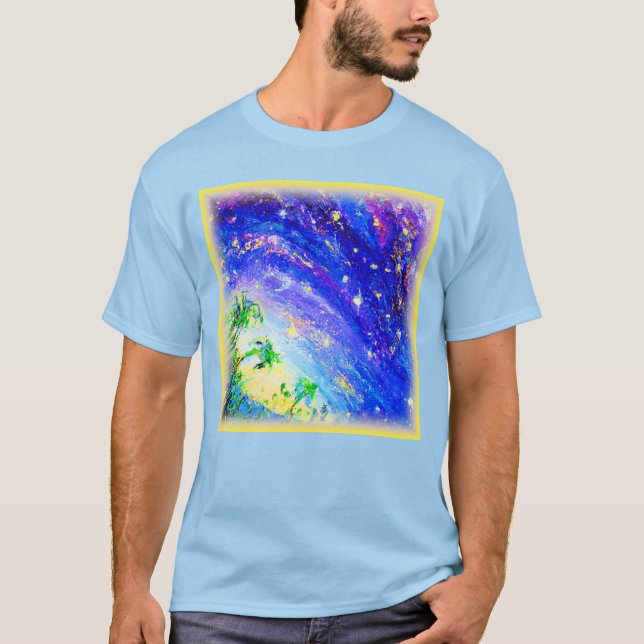 Camiseta Selva Dançante Colorida no Céu. Comprar Agora (Frente)