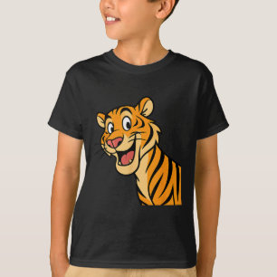 Camiseta Selva-de-animais selvagens Engraçada pelo Tiger Wi