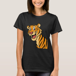 Camiseta Selva-de-animais selvagens Engraçada pelo Tiger Wi