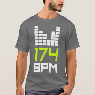 Camiseta Selva Líquida de Música 174 BPM DnB e Drum