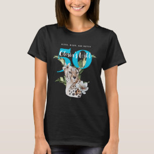 Camiseta Selva Selvagem Selvagem Azul 50º Aniversário Engra