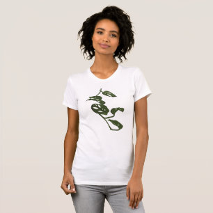 Camiseta Selva Tropical Moderna Monstera Andanosii Suíça