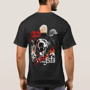 Camiseta Selva Urbana – Gráfico de Sobrevivência nas Ruas F