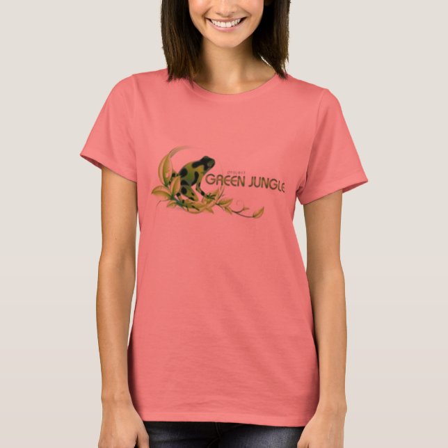 Camiseta Selva Verde do Projeto (Frente)